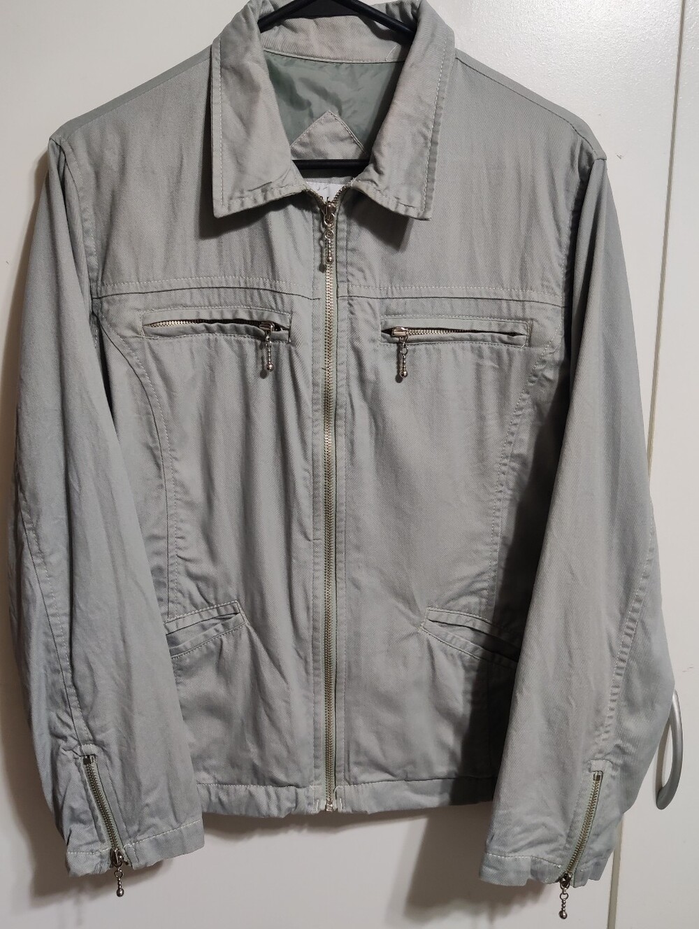 Women’s Gray Utility Jacket